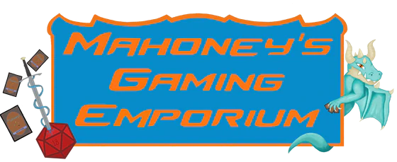 Mahoney's Gaming Emporium logo