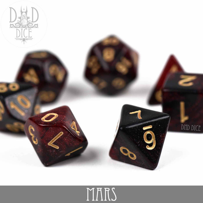 Mars Galaxy 7 or 11: 7 Dice Set
