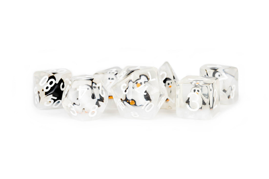 NEW 13 Inclusion Dice Resin: Penguin, Koala, Dinosaur: Fruit