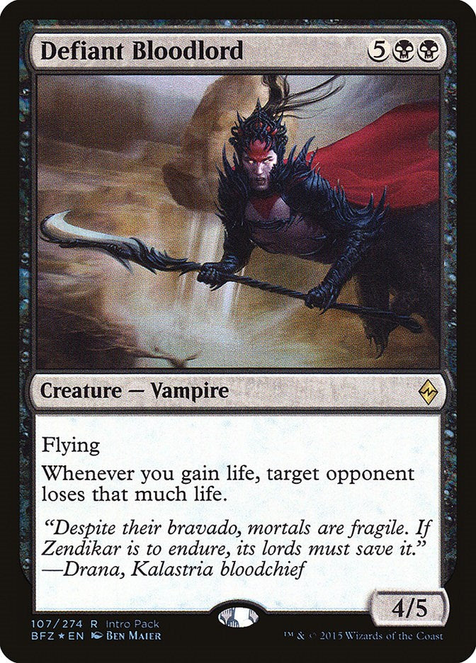 Defiant Bloodlord [UMP - 107]