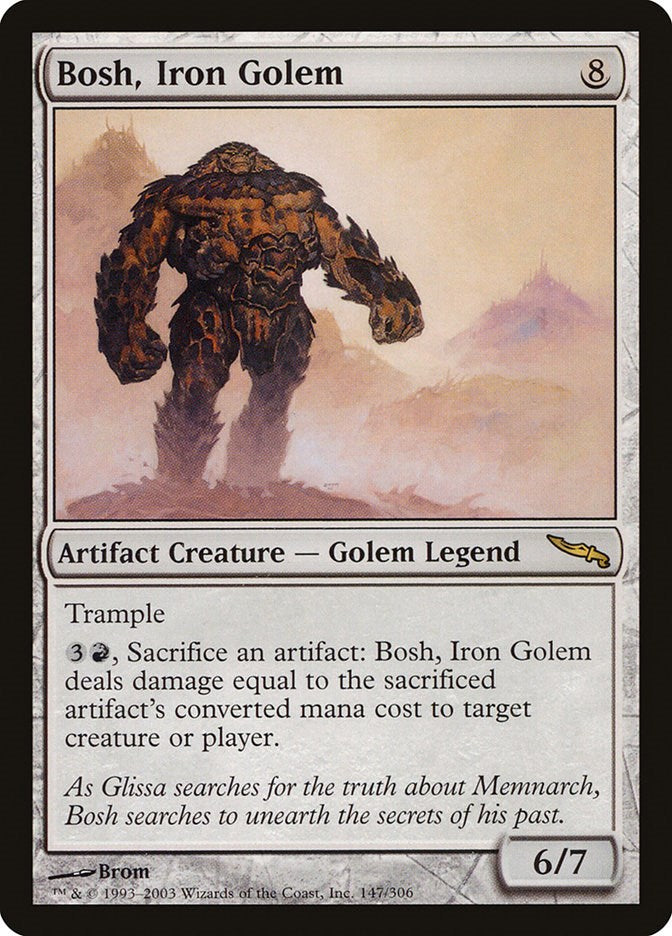 Bosh, Iron Golem [MRD - 147]