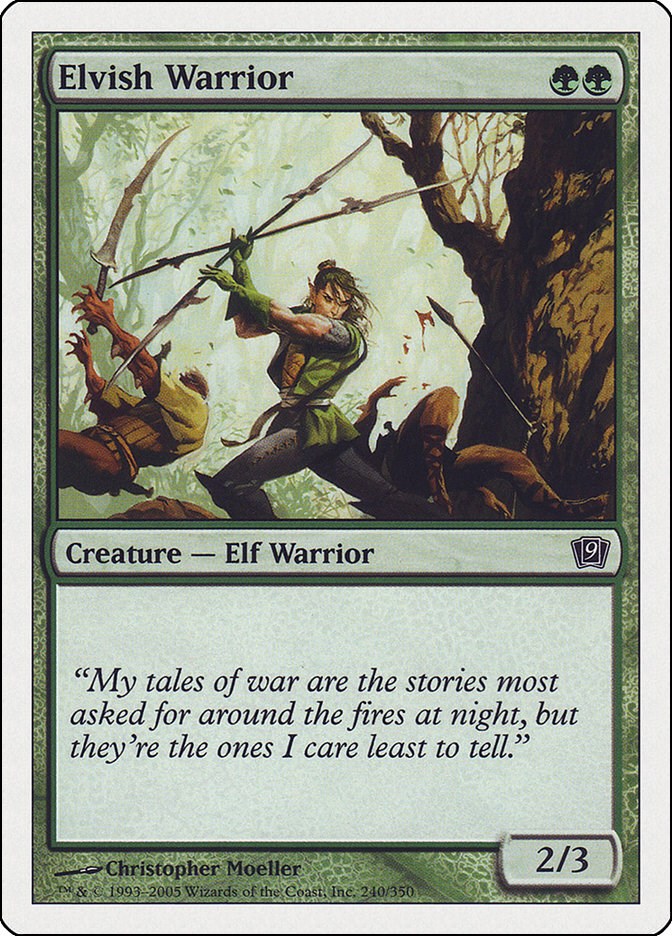 Elvish Warrior [9ED - 240]