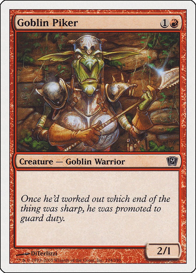 Goblin Piker [9ED - 194]