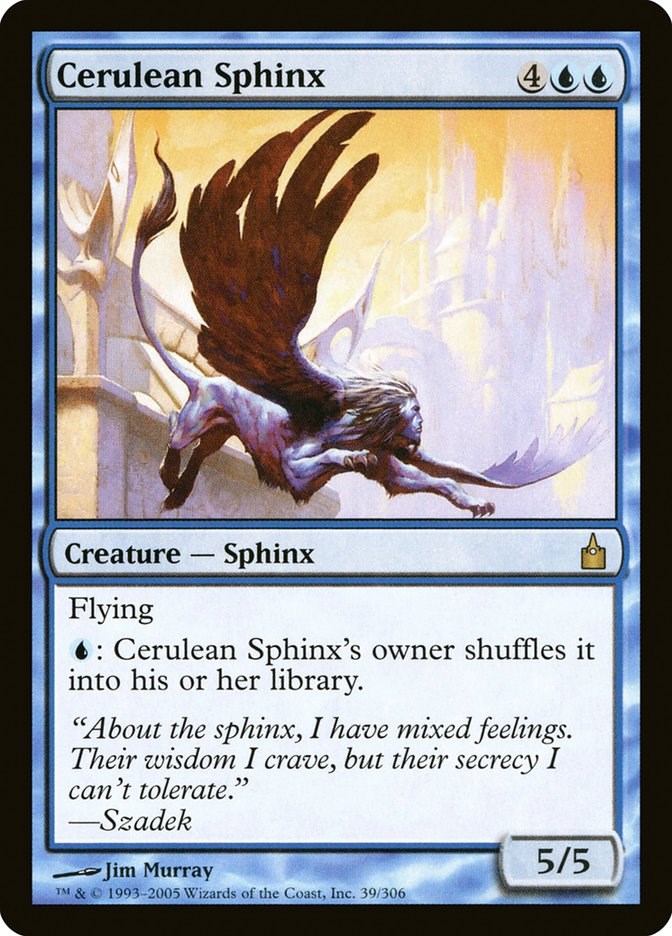 Cerulean Sphinx [RAV - 39]