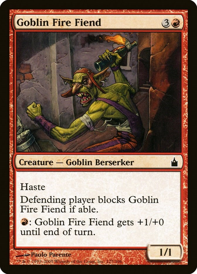 Goblin Fire Fiend [RAV - 127]