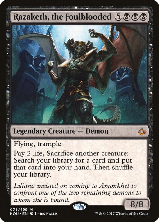 Razaketh, the Foulblooded [HOU - 73]