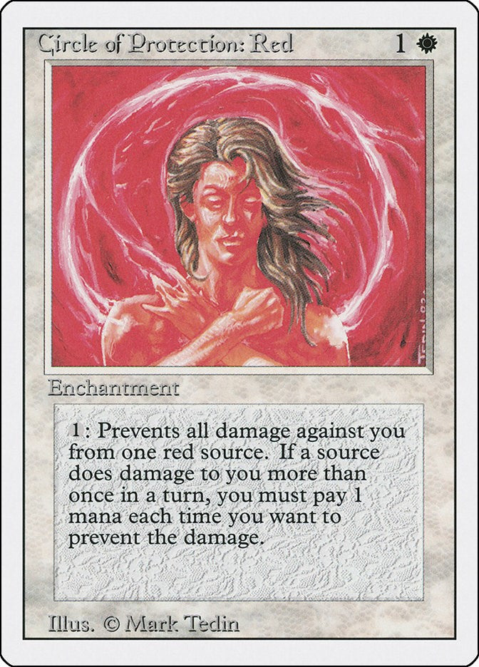 Circle of Protection: Red [3ED - N/A]