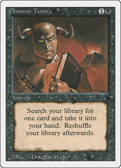 Demonic Tutor [3ED - N/A]