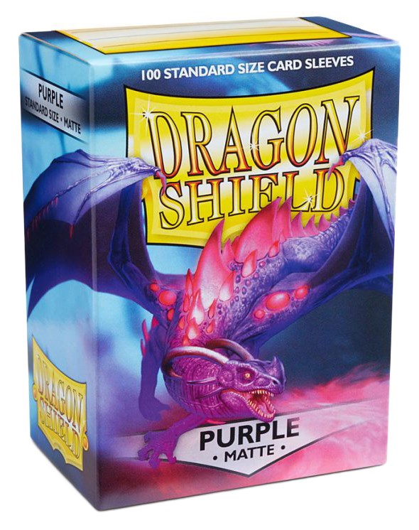 Dragon Shield Matte Sleeves - Purple (100-Pack) [000]