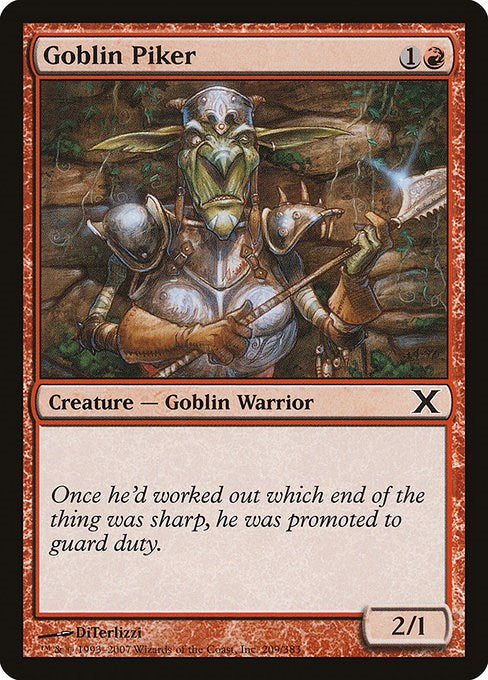 Goblin Piker [10E - 209]