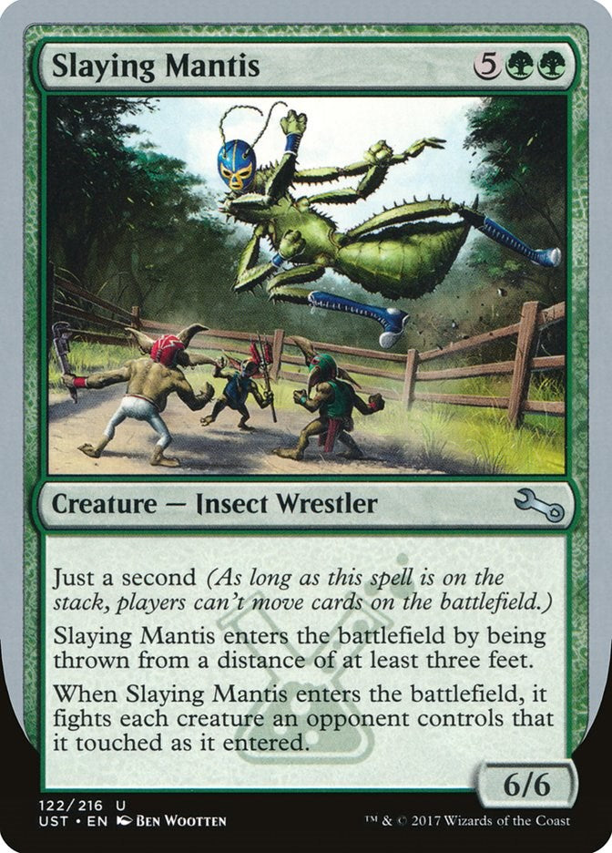 Slaying Mantis [UST - 122]