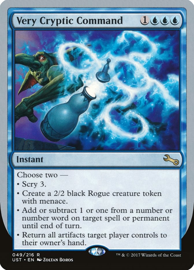 Very Cryptic Command (F) [UST - 49]