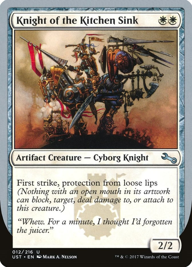 Knight of the Kitchen Sink (C) [UST - 12]