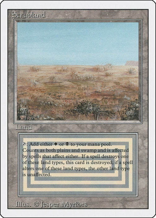 Scrubland [3ED]