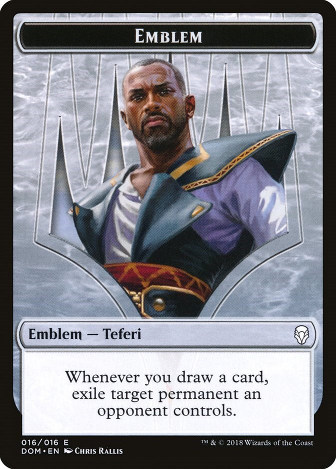Emblem - Teferi, Hero of Dominaria [DOM - 16]