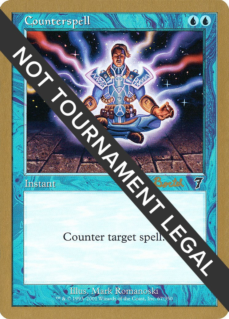 Counterspell - 2001 Alex Borteh (7ED) [WCD - N/A]