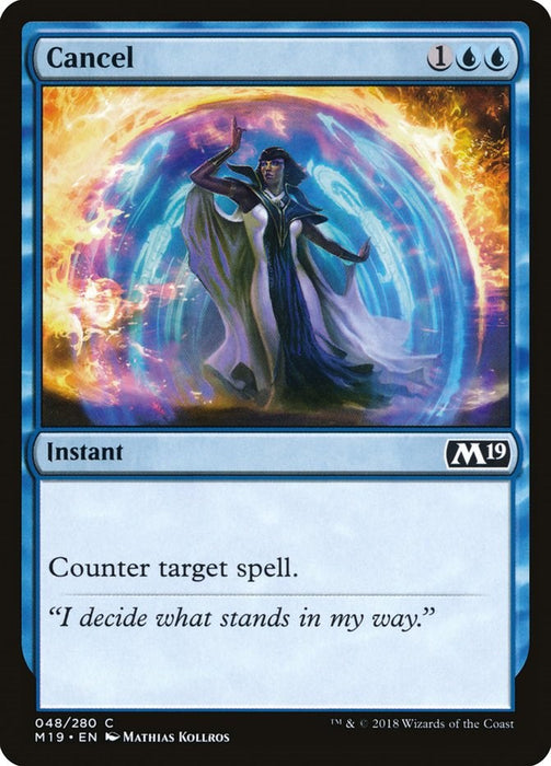 Cancel [M19 - 48]