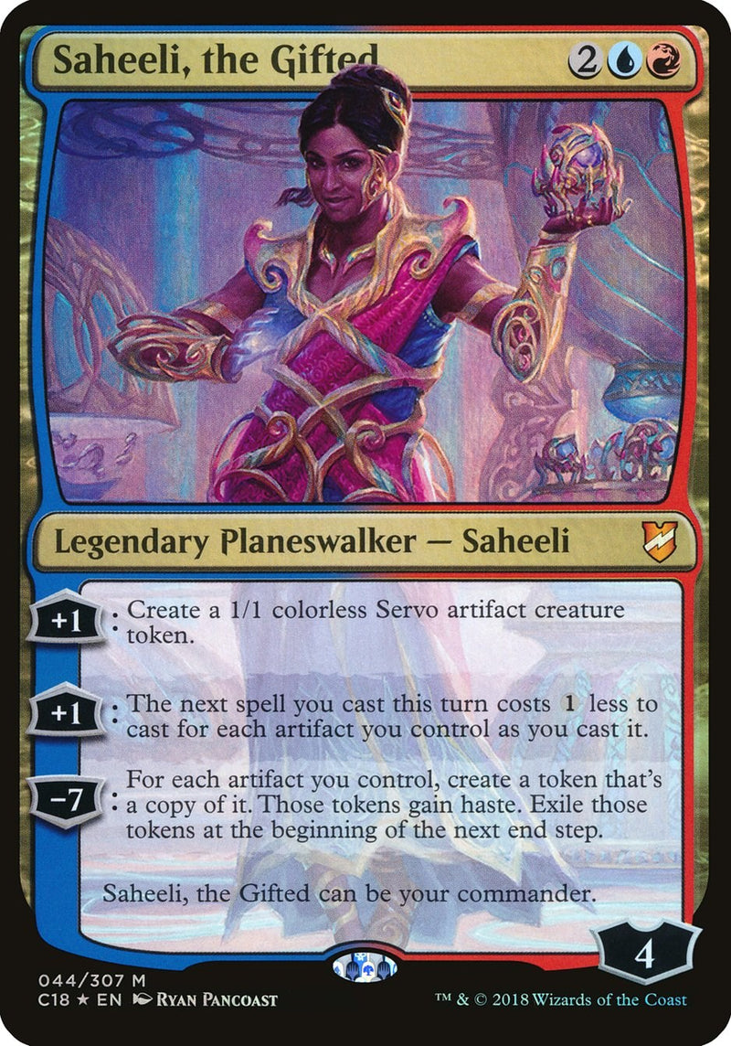 Saheeli, the Gifted (Commander 2018) [OVER - 44]