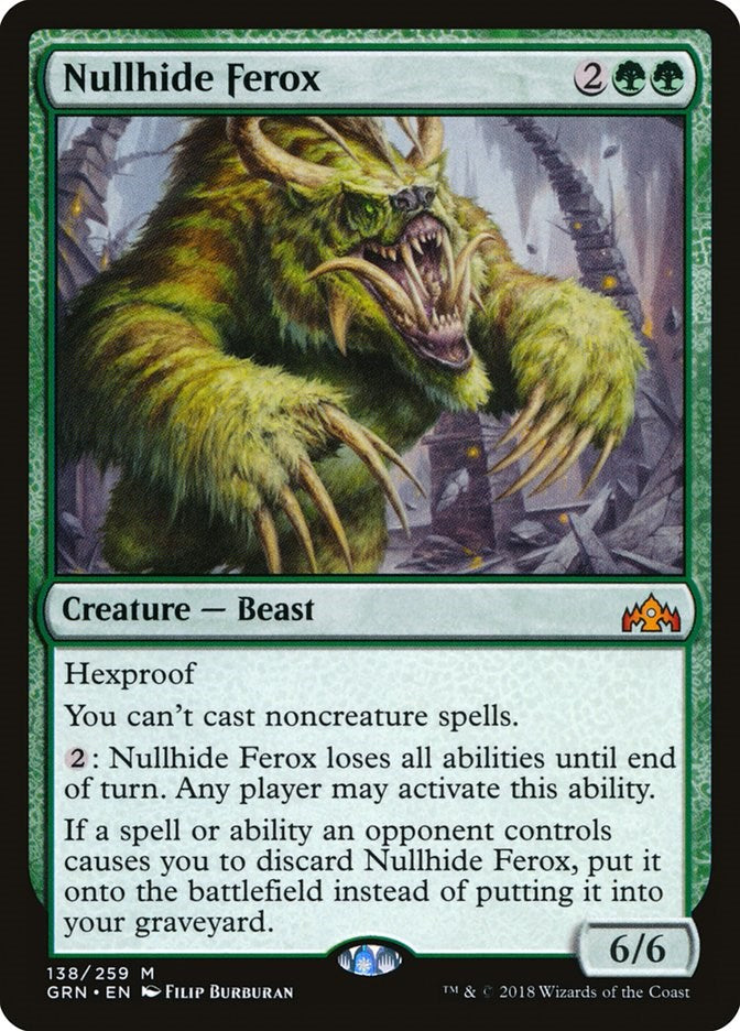 Nullhide Ferox [GRN - 138]