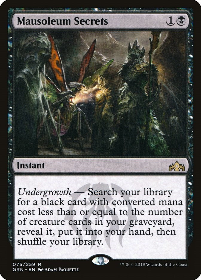 Mausoleum Secrets [GRN - 75]