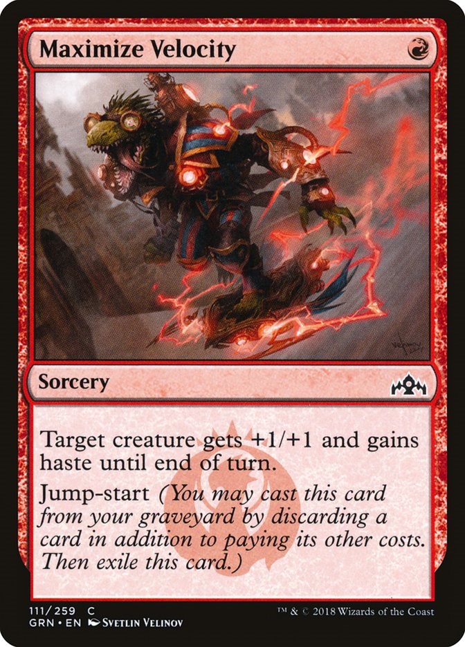 Maximize Velocity [GRN - 111]