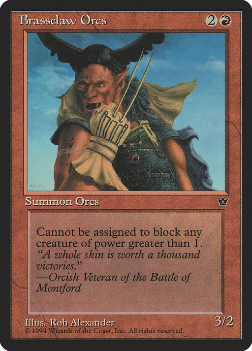 Brassclaw Orcs (Alexander) (Claw)