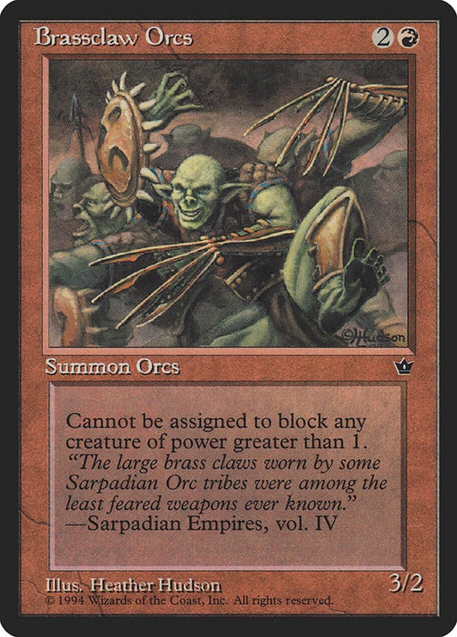 Brassclaw Orcs (Hudson)