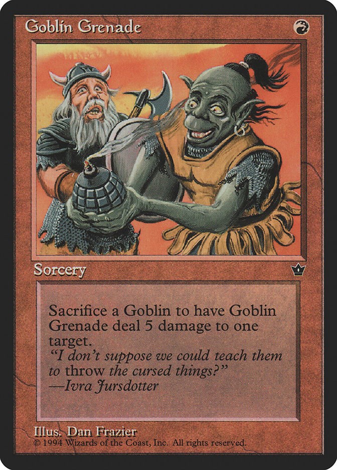 Goblin Grenade (Frazier) [FEM - N/A]