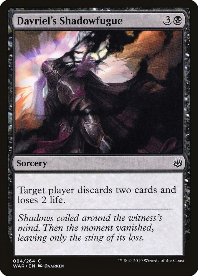 Davriel's Shadowfugue [WAR - 84]