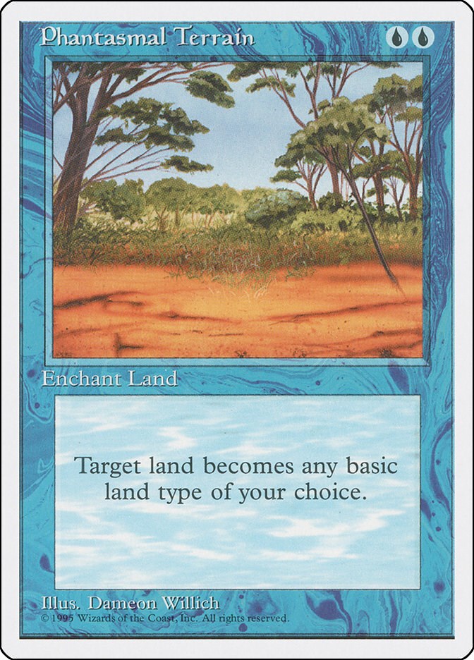 Phantasmal Terrain [4ED - N/A]