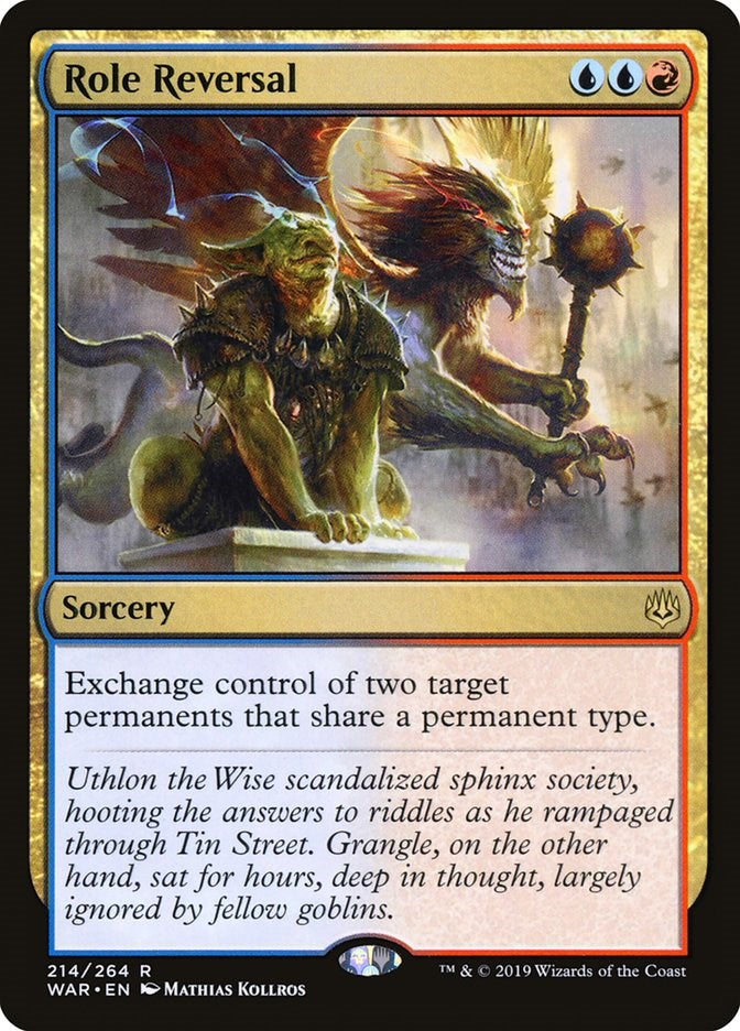 Role Reversal [WAR - 214]