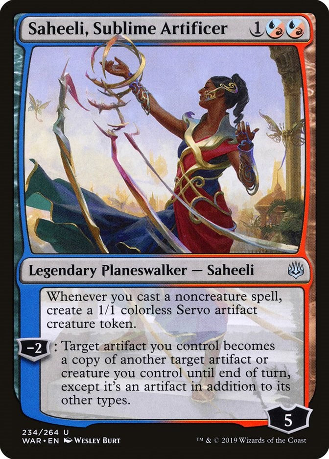 Saheeli, Sublime Artificer [WAR - 234]