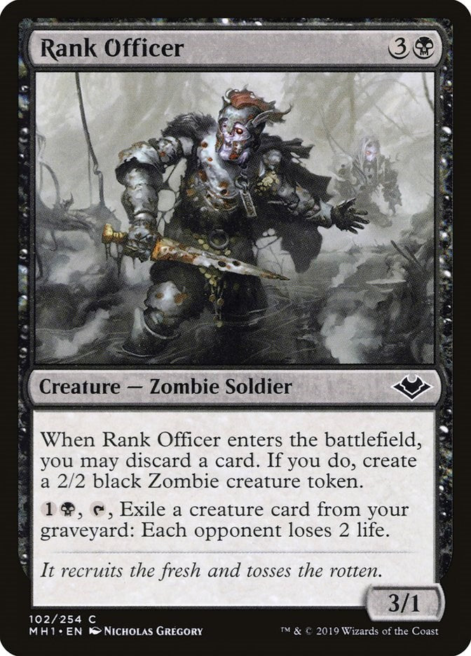 Rank Officer [MH1 - 102]