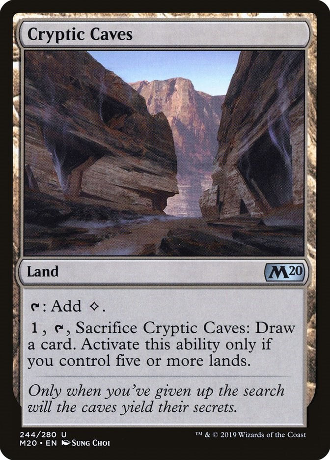 Cryptic Caves [M20 - 244]