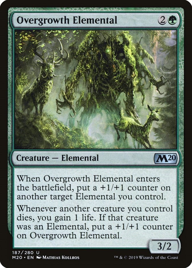 Overgrowth Elemental [M20 - 187]