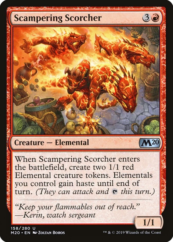 Scampering Scorcher [M20 - 158]