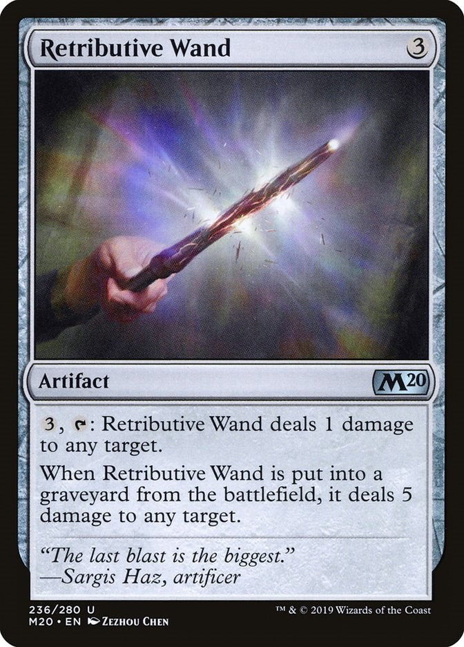 Retributive Wand [M20 - 236]