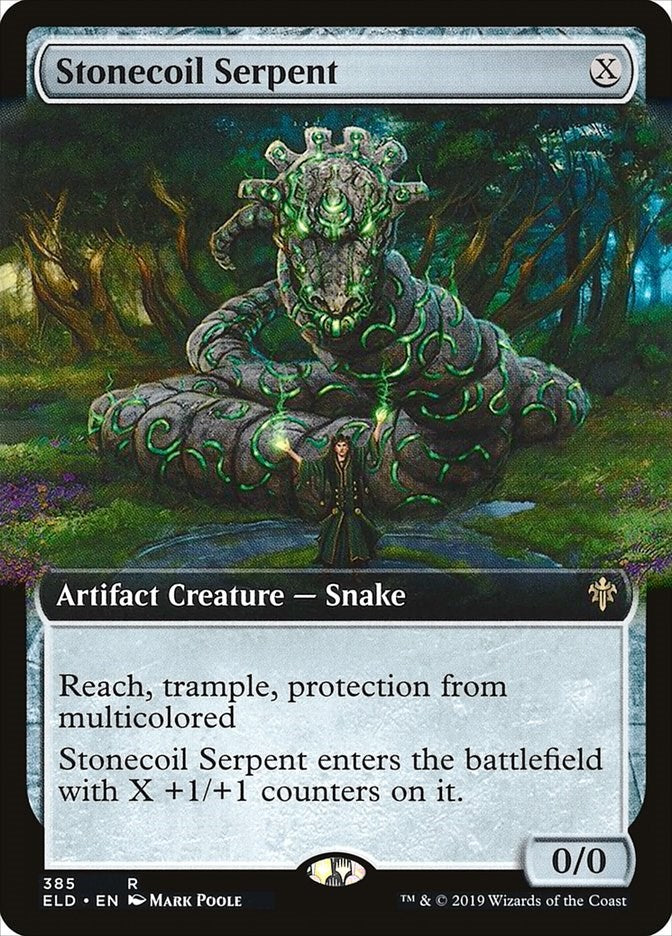 Stonecoil Serpent (Extended Art) [ELD - 385]
