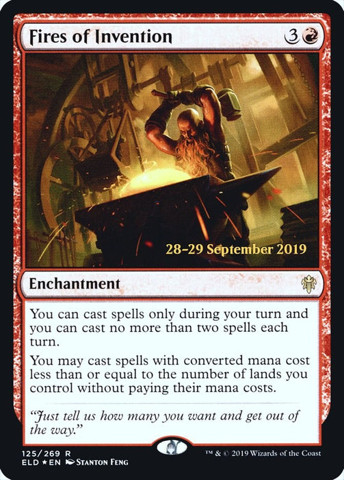 Fires of Invention [PRE - 125]
