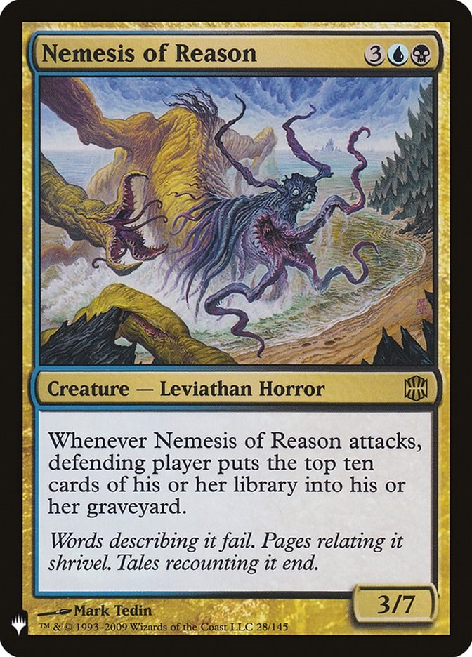 Nemesis of Reason [LIST - 28/145]