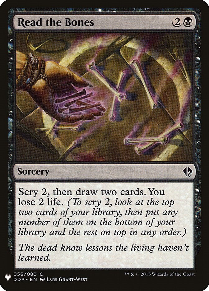 Read the Bones [LIST - 56]