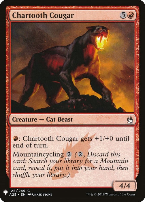 Chartooth Cougar [LIST - 125]