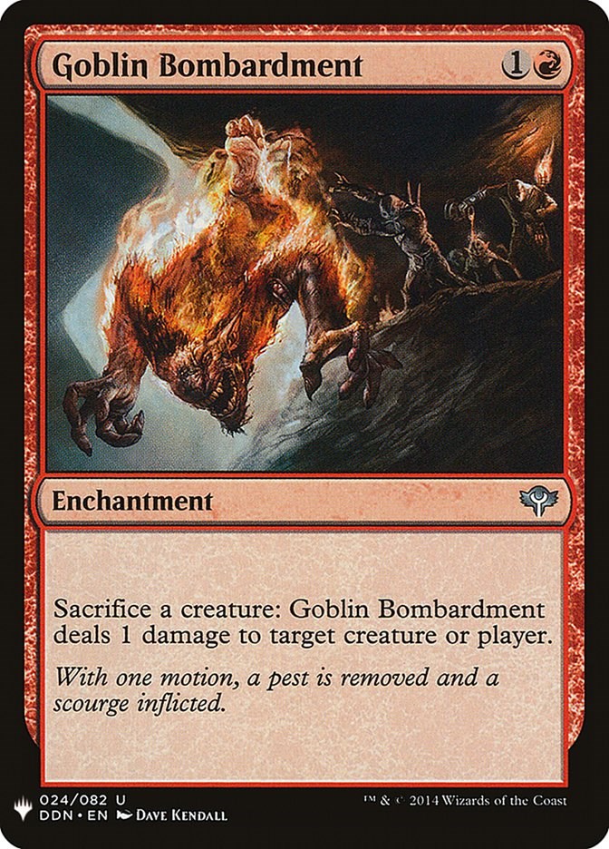 Goblin Bombardment [LIST - 24]
