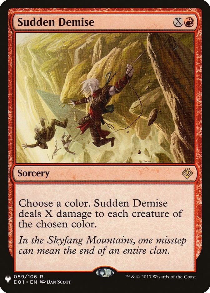 Sudden Demise [LIST - 059/106]