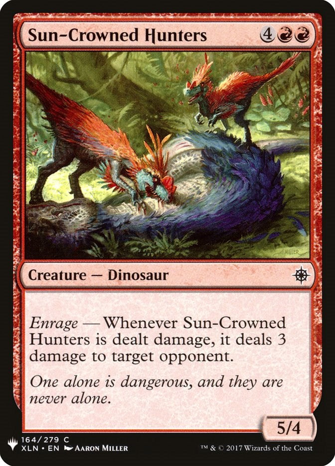 Sun-Crowned Hunters [LIST - 164]