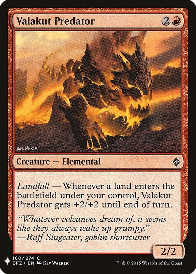 Valakut Predator [LIST - 160]