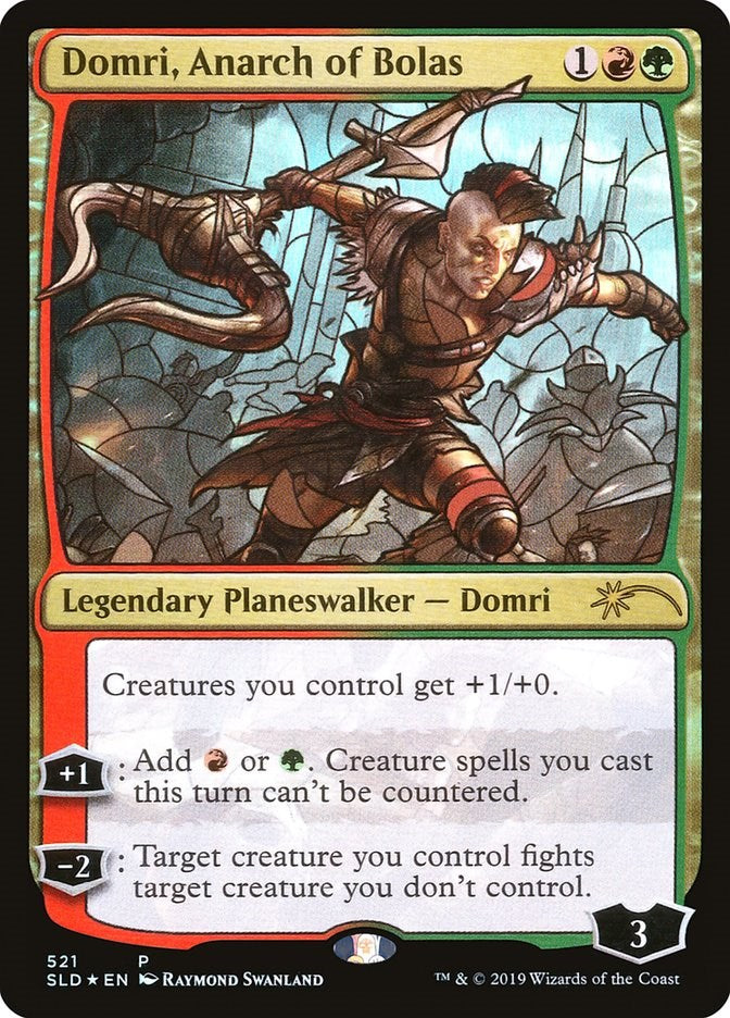 Domri, Anarch of Bolas (Stained Glass)