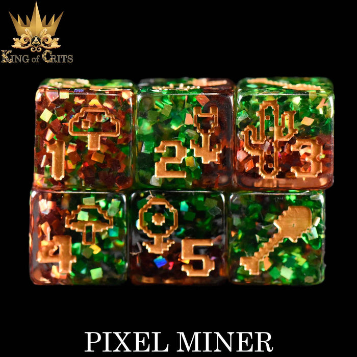 Pixel Miner - 11 Dice Set