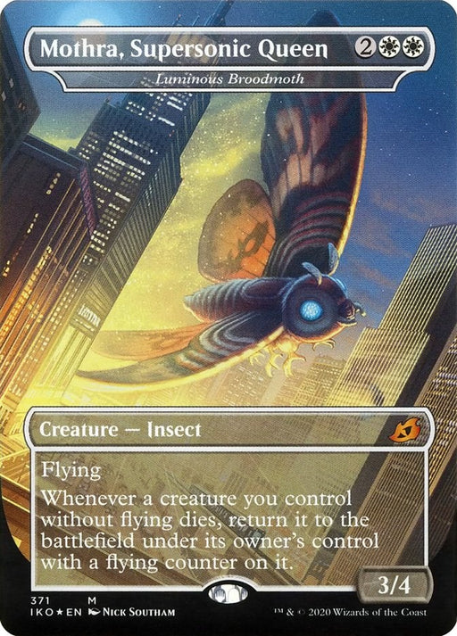 Mothra, Supersonic Queen - Luminous Broodmoth