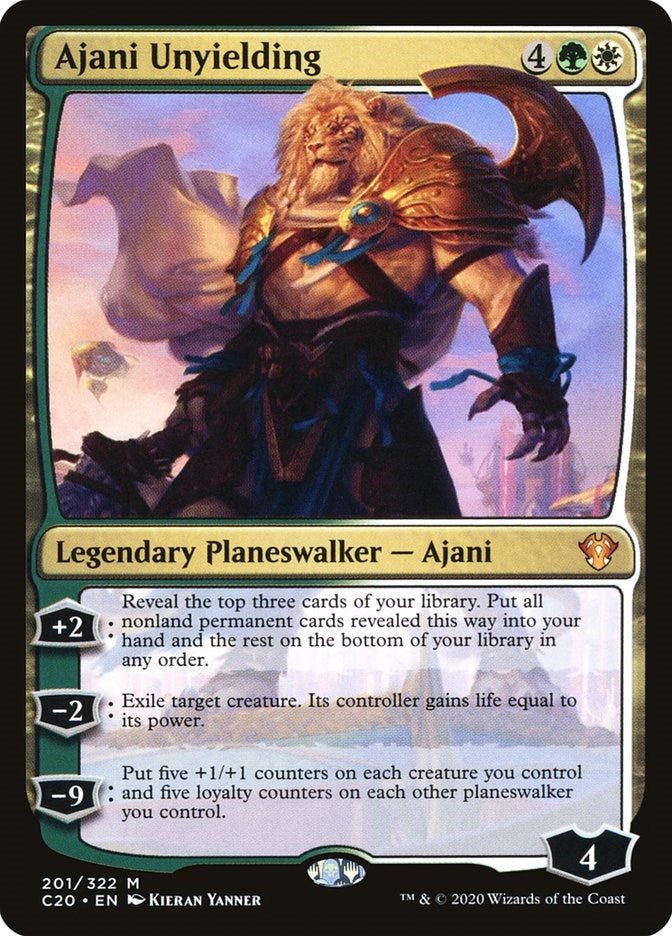 Ajani Unyielding [C20 - 201]
